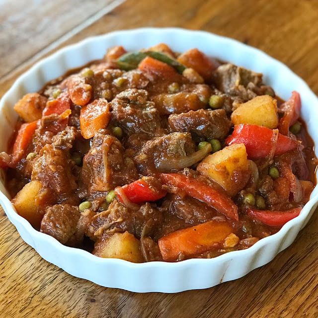 Beef Caldereta